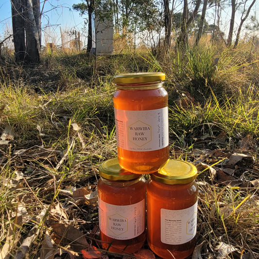 Warwiba Raw Honey (500ml)